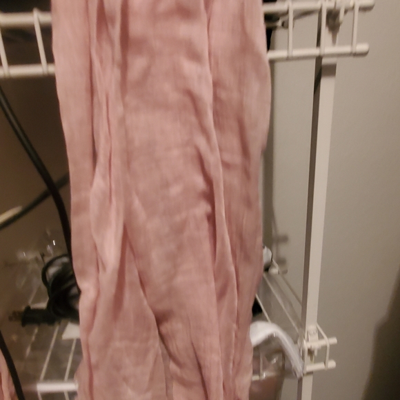 Women's Mixit Lightweight Pink Scarf - Picture 4 of 5